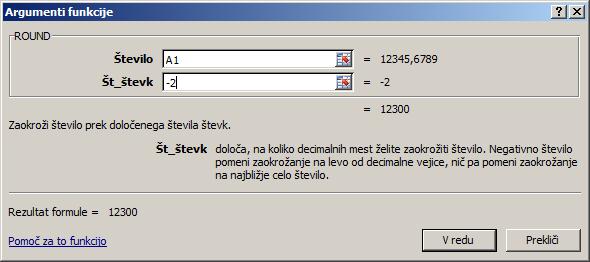MSExcel_Zaokrozevanje_stevil_Slika1
